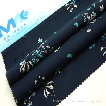 rayon spun viscose fabric with floral designes
